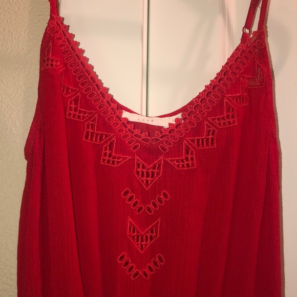 LUSH NORDSTROM RED ROMPER - Picture 3 of 5